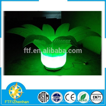 Giant led inflatable flower decoration